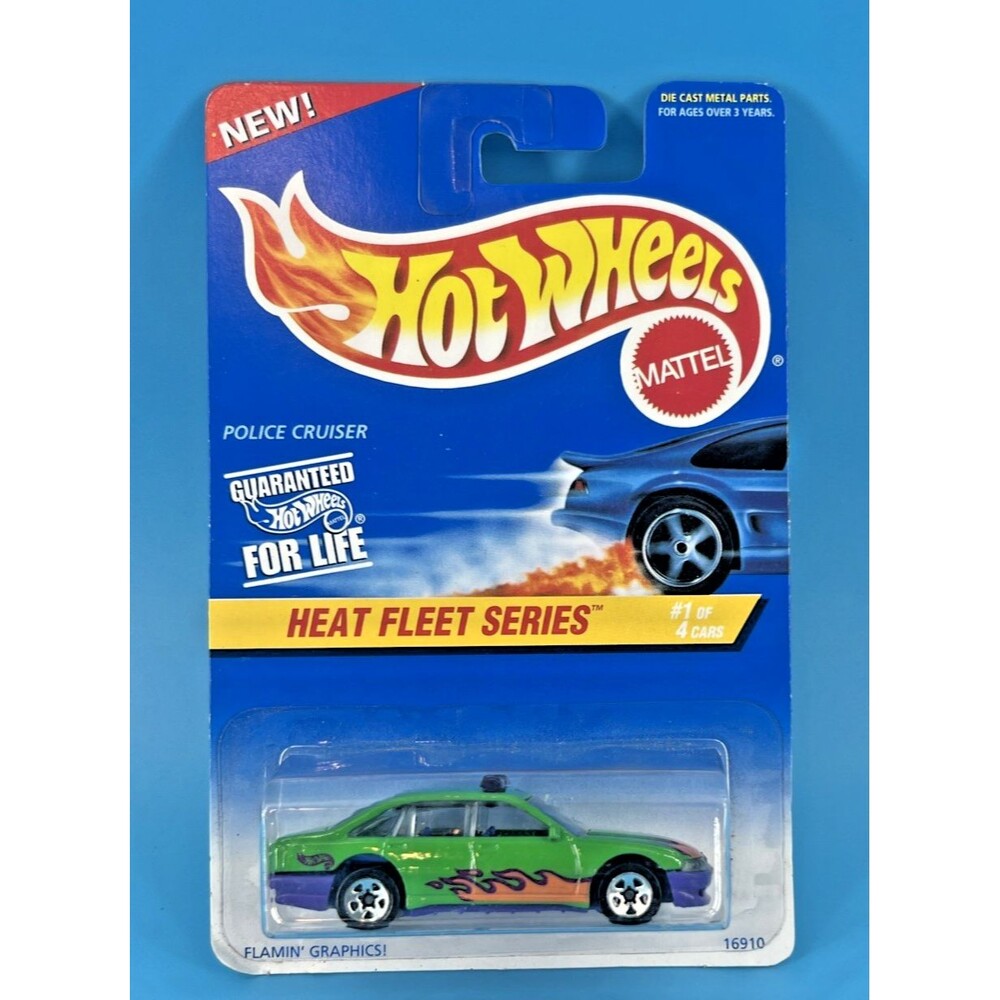 👓 Hot Wheels Heat Fleet Police Cruiser